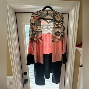 Glitzy Girlz Boutique long cardigan